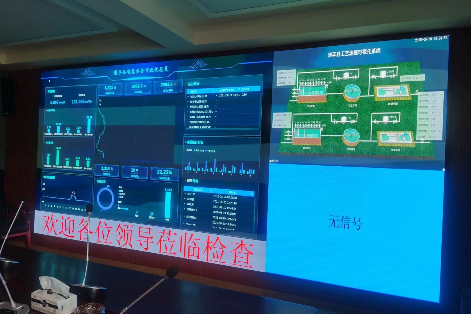8月21日，深龙软件协作道孚县智慧水务系统正式上线(图1)